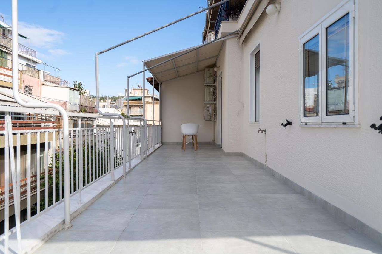 Ferienwohnung Athens Experience In Exarchia, Big Terrace Exterior foto