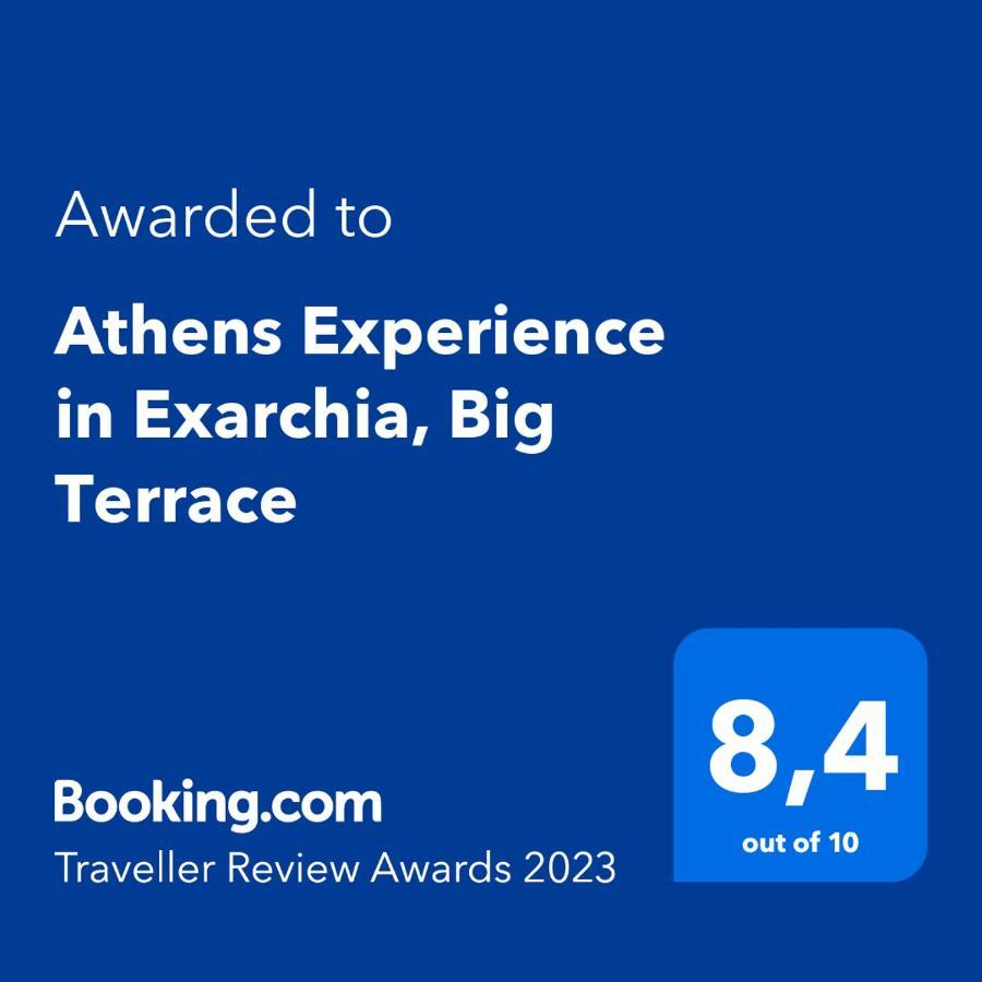 Ferienwohnung Athens Experience In Exarchia, Big Terrace Exterior foto